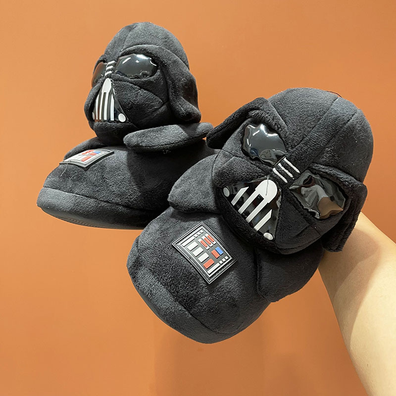 Comercio exterior zapatos de algodón domésticos caliente para hombres y mujeres creativos de dibujos animados de Halloween Sonic erizo animado zapatillas de algodón