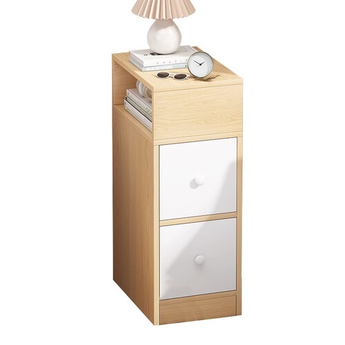 Bedside table simple modern home bedroom small bedside cabinet ultra-narrow storage storage cabinet wall gap storage cabinet