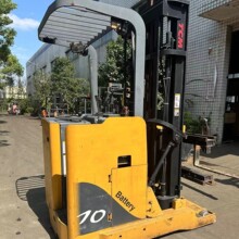 TCM日产二手堆垛车原装升高1-10m二手电动叉车仓库搬运堆高仓库