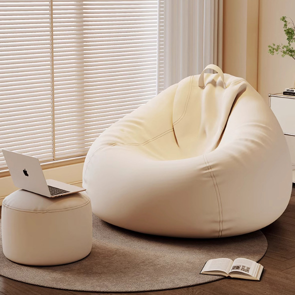 Lazy Sofa for Reclining and Sleeping, Single Lazy Chair, Human Dog Bed, Tatami Bedroom Small Sofa, Bean Bag Recliner