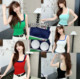Hot Girl Dopamine Double Mousse Fake Two-Piece Camisole for Women with Breast Pads for Inner Wear and Outer Wear Pure Lust Style Tops for Women