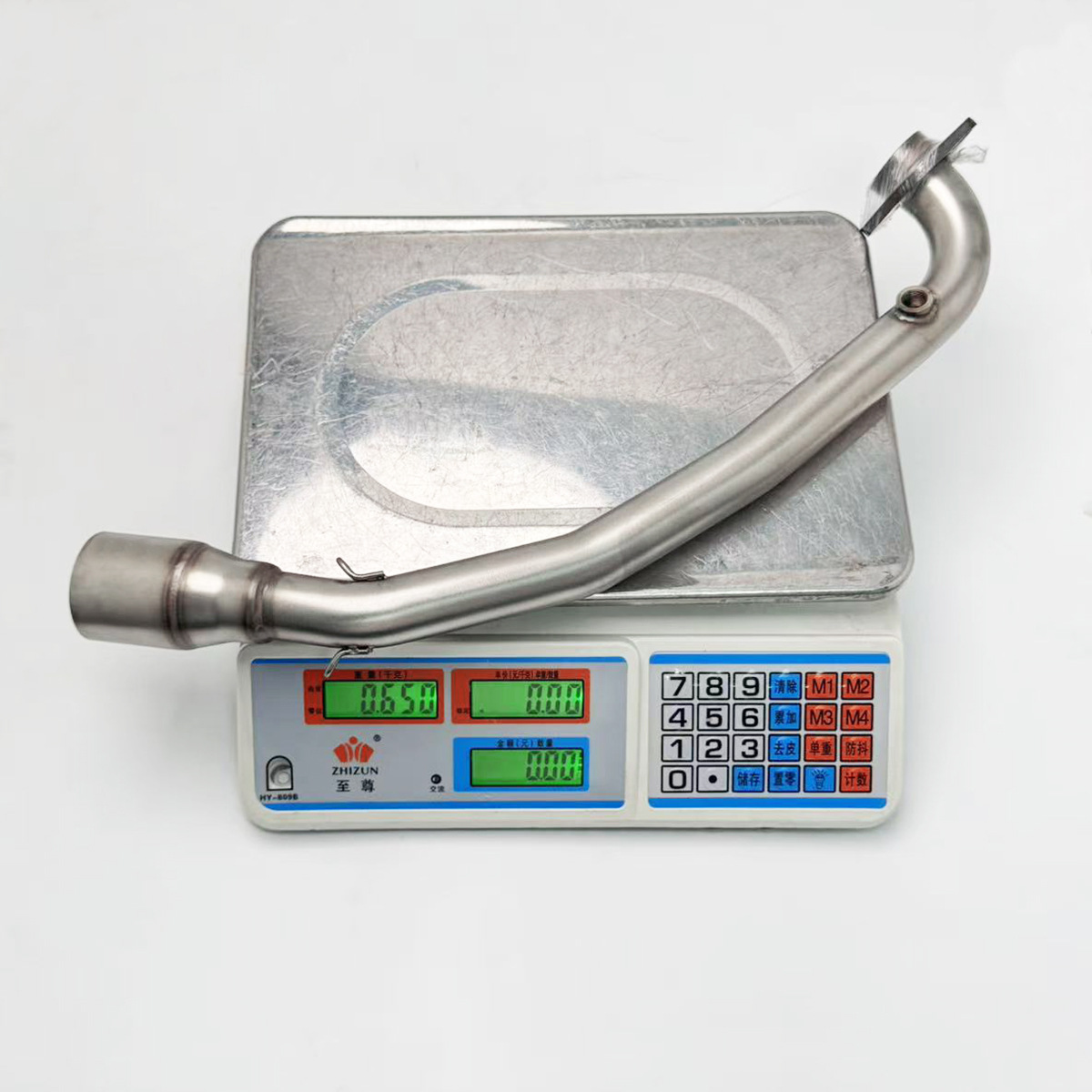 Suitable for Zontes 150X150V Exhaust Pipe Modification, Zontes 150X/V Front Section Full Exhaust Pipe