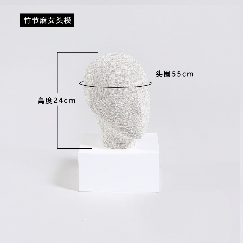 Sombreros de bambú, muñecas de cabeza, accesorios, tiendas de ropa, pelucas para hombres y mujeres, joyas de cabeza, muñecas de cabeza, estantes de exhibición, estantes de ventanas image 6