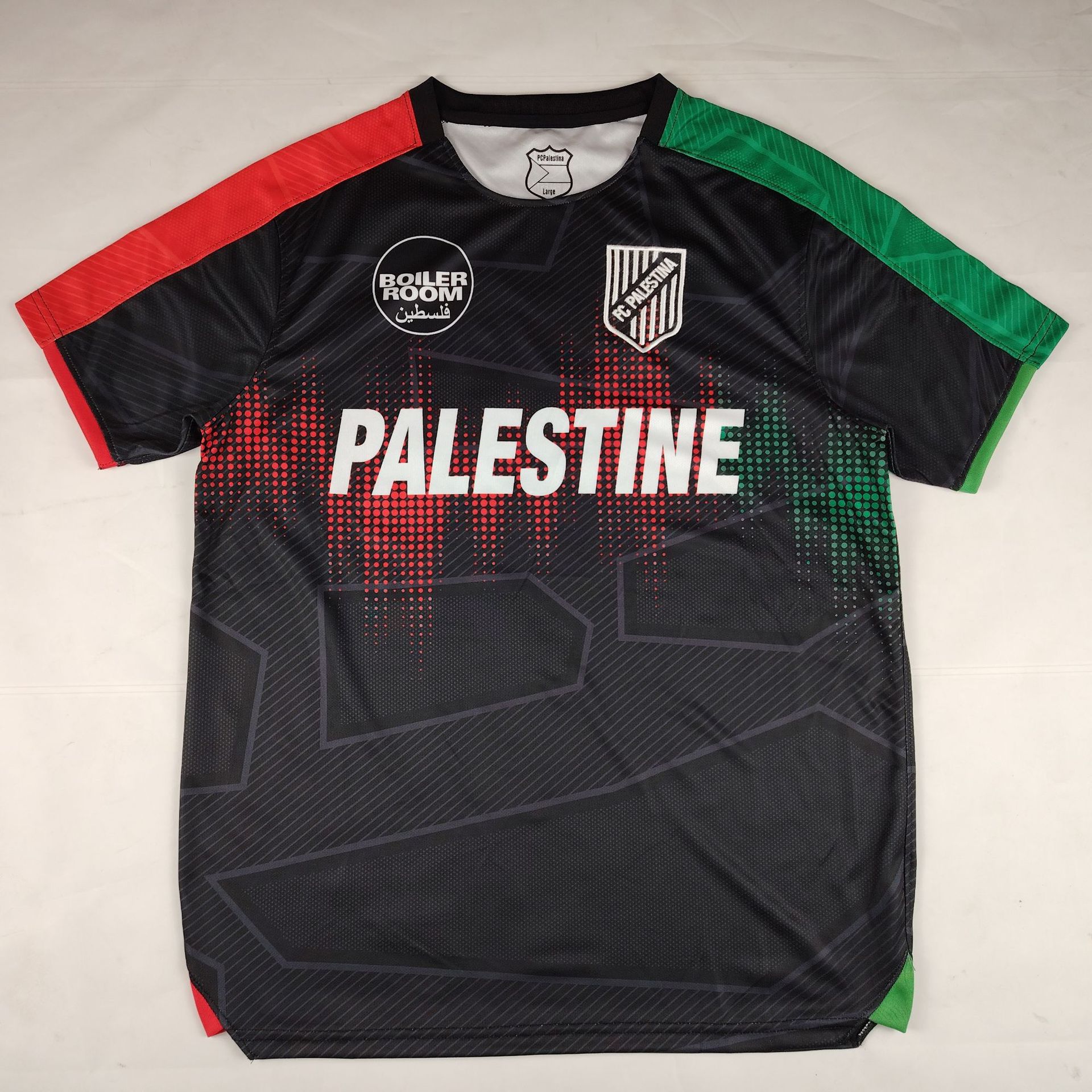 Boiler Room x FC Palestina 2025/26 Special Edition Jersey Black
