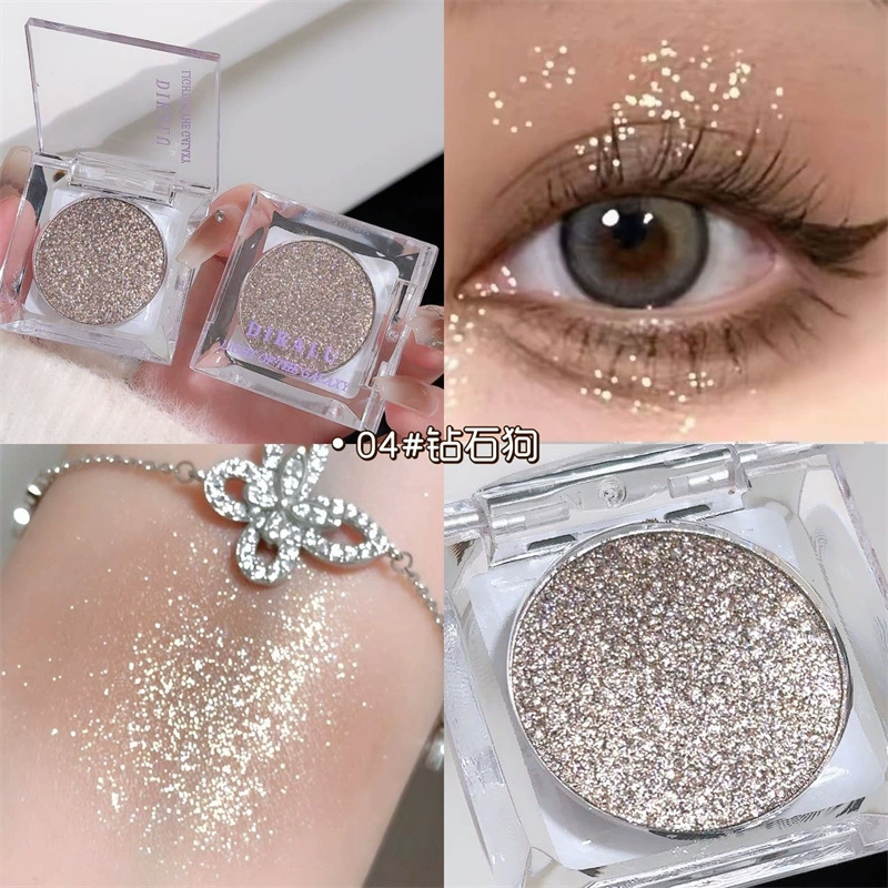 Монотени для век (DIKALU) Cowherd Flat Galaxy — блестящие перламутровые, 1,8 г