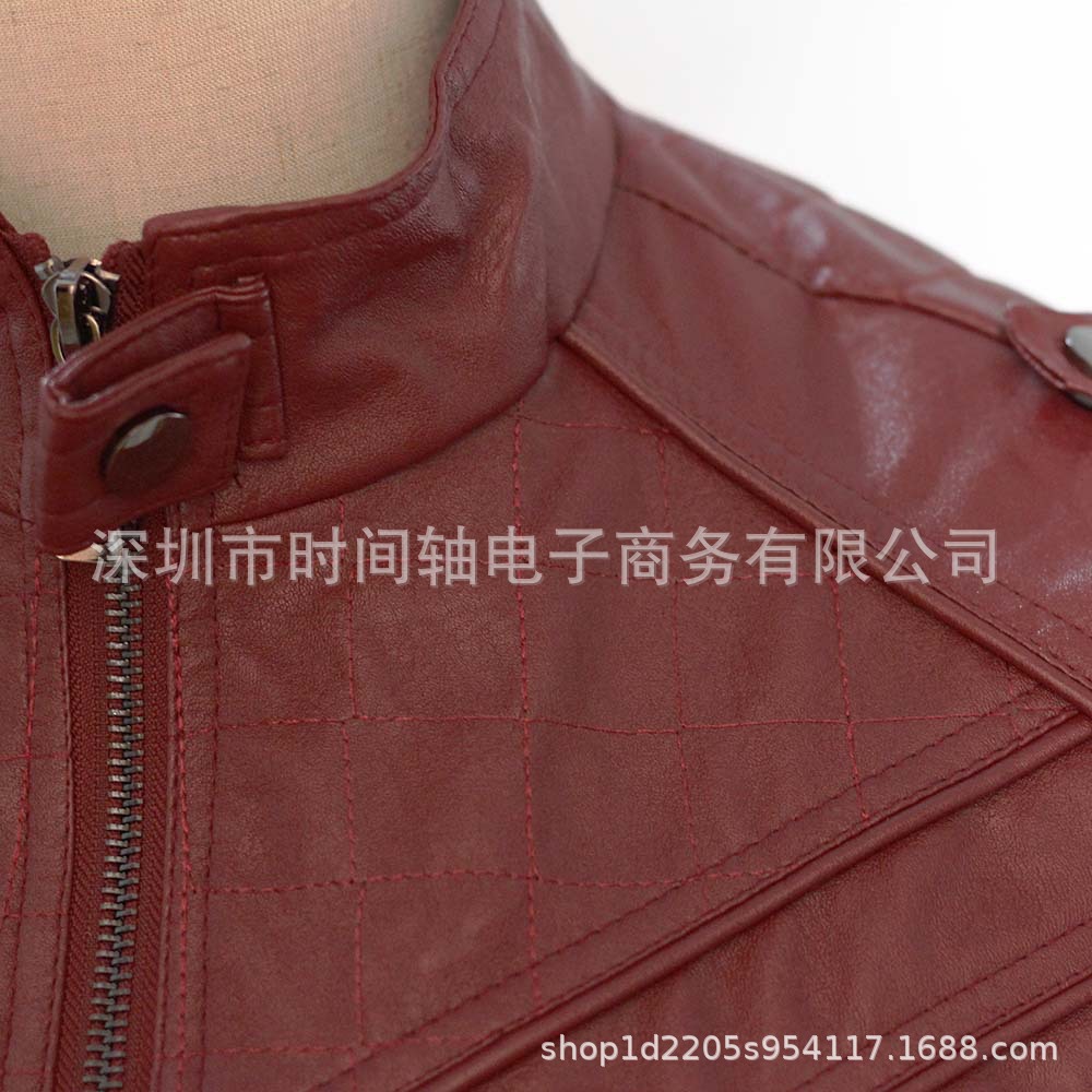 E9G881酒红色细节