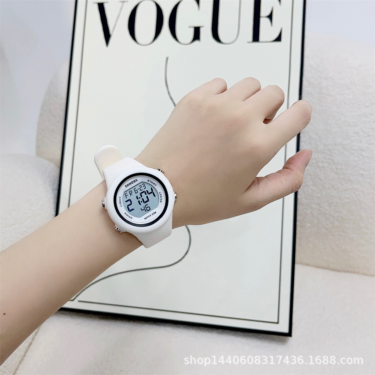 Nuevo reloj estudiante reloj electrónico tendencia juvenil multi-funcional Universal deportes silicona reloj electrónico ventas directas de la fábrica