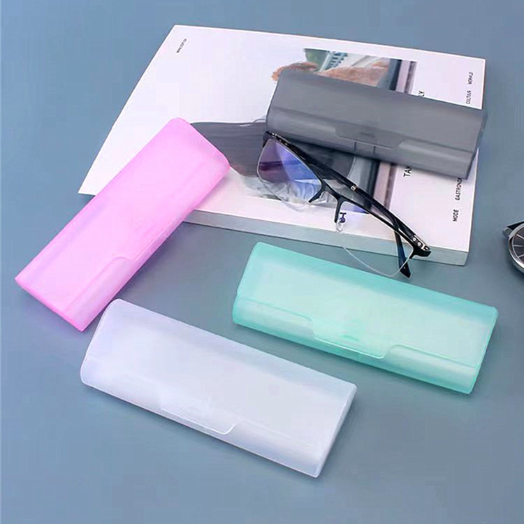 Frosted Plastic Transparent Glasses Box Presbyopic Glasses Box Myopia Glasses Wholesale Black Ultra Light Portable