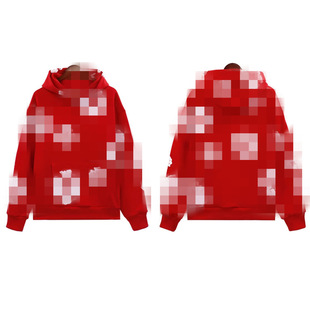 2025 New Cross-Border Spring & Fall Men's Sweatshirt Hoodie 3D Foam Printed Men's and Women's Couple Sweatshirt Suit