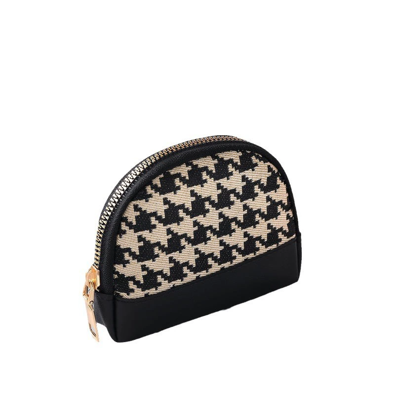  Cloth, wallet, shoulder bag, short key bag with zipper, card holder, coins, European style