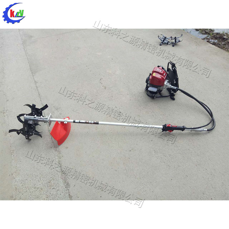 背负式农用小型旋耕割草机 家用草坪打草修剪机 便携式电动松土机