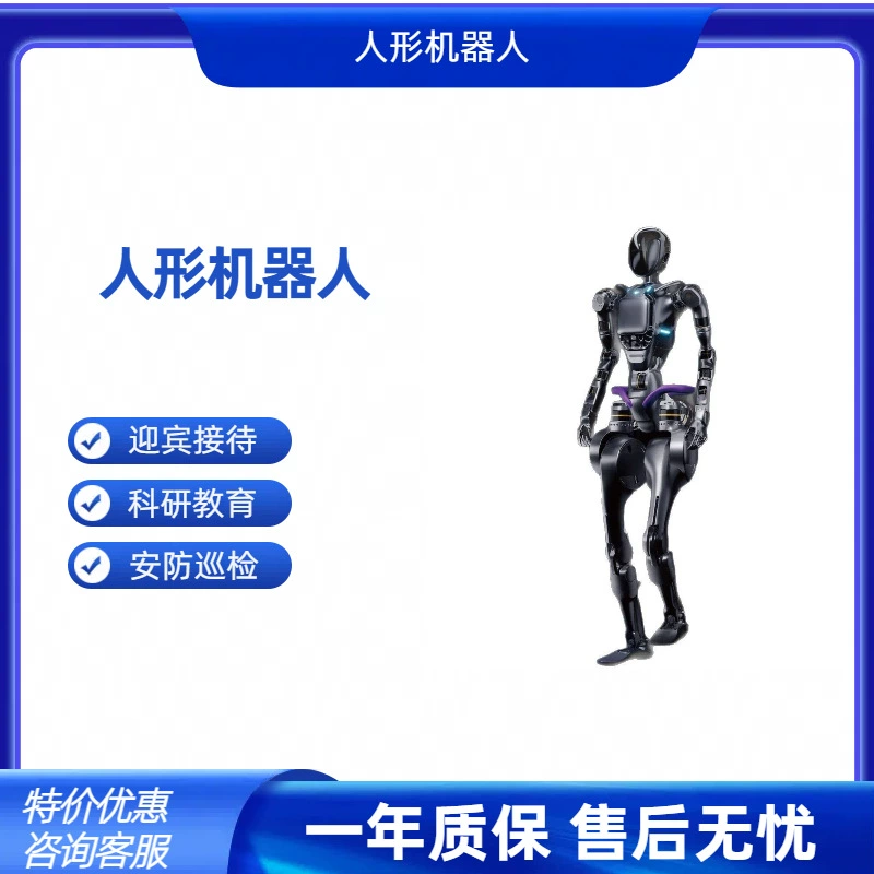 Интеллектуальный гуманоидный робот-сервис, многомодальный большой языковой модель, двуногий робот для образования и научных исследований