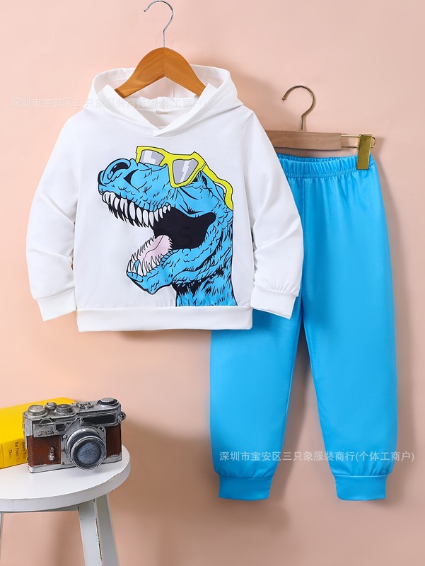 Boys' warm hoodie set, children's autumn sports set 男童卫衣|undefined