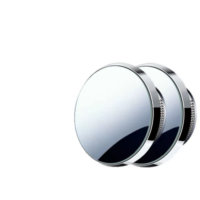 Large field of view rear view auxiliary mirror: High-Definition Reflective Blind Spot Mirror, 360-Degree