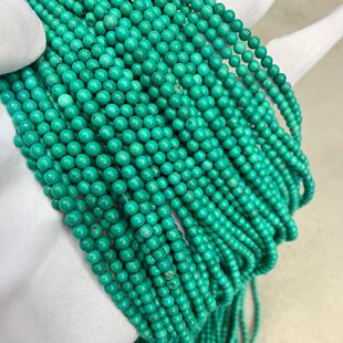 Natural Turquoise Monson Natural Turquoise Optimized Lingmei Mine Long String Live Supply