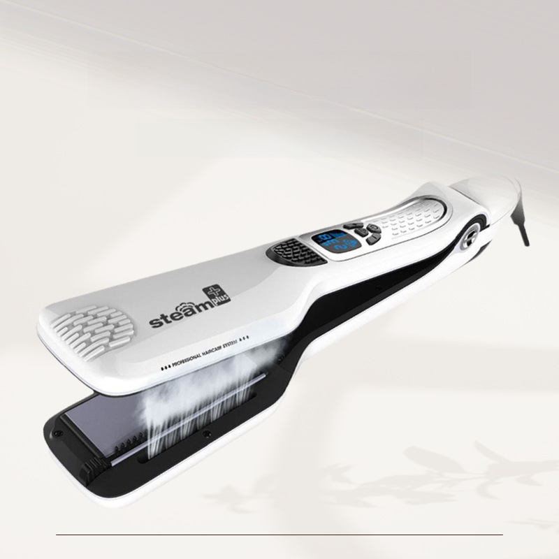 Steam Plus Steam Straight Hair Splint Anti-scald Roll Straight Dual-use Straight Hair Clip Negative Ion Does Not Hurt Hair Clip