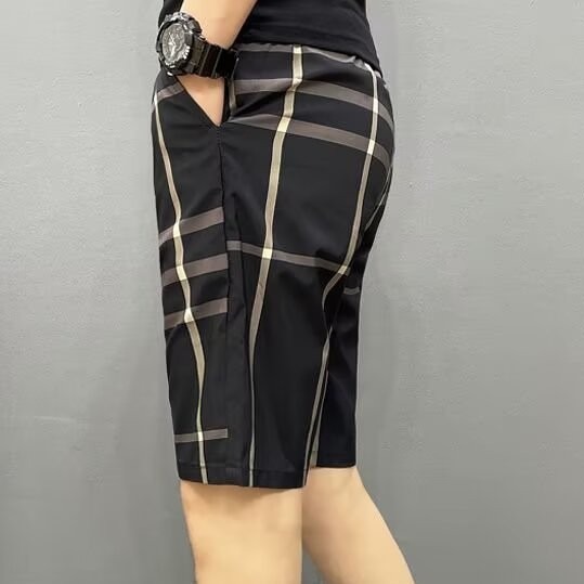 Pantaloncini da spiaggia da uomo leggeri e ad asciugatura rapida con tasche, pantaloncini sportivi casual da corsa e da bagno per l'estate e gli sport all'aria aperta._voghion.com