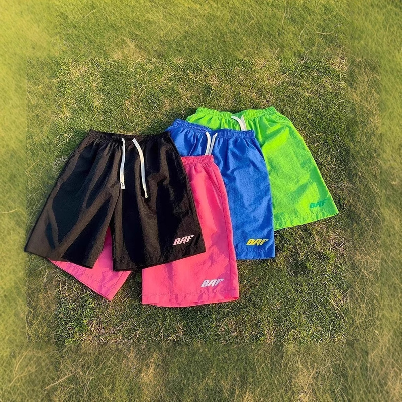Dopamine Wear Colorful Shorts Men's Summer Ice Silk Quick-Drying Casual Pants Avocado Green Shorts Five-Quarter Pants Dopamine Wear Colorful Shorts Men's Summer Ice Silk Quick-Drying Casual Pants Avocado Green Shorts Five-Quarter Pants