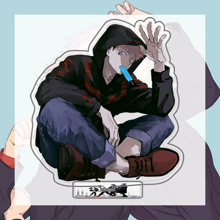 Acrylic Jujutsu Kaisen, double-sided keychain