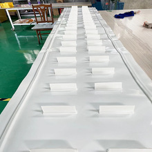 3.0mmPU输送带 白色防腐食品级 耐油传送带 可现场安装