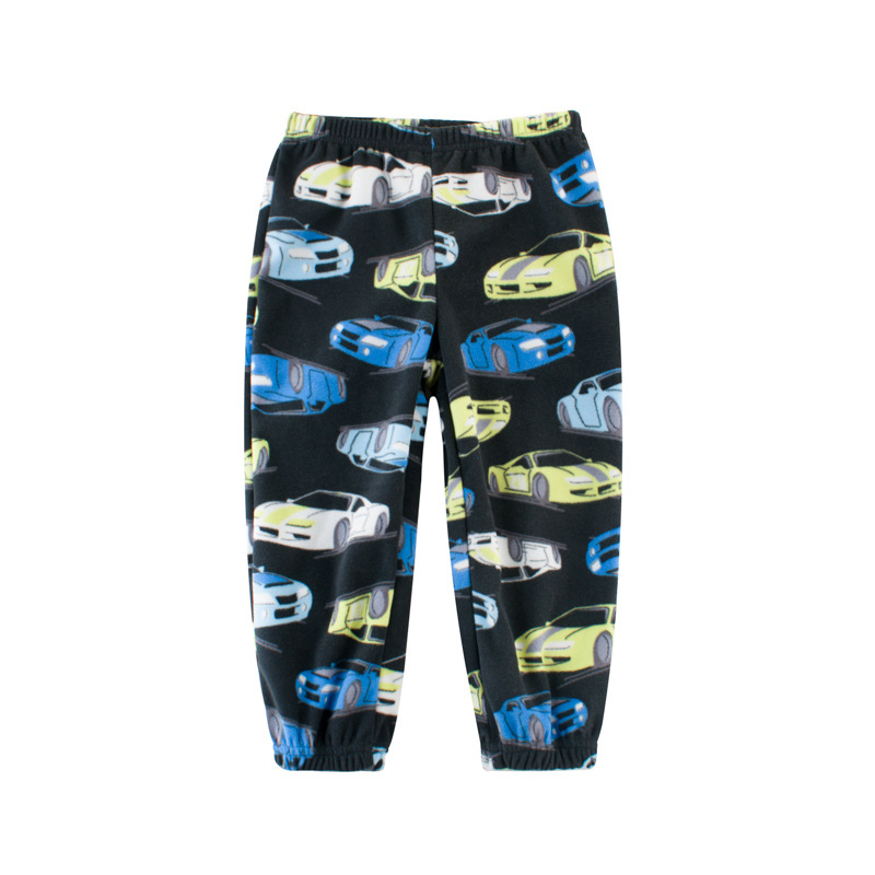 Pantalones de pijama largos para el hogar de lana polar para niños 27 niños ropa para niños Pantalones largos para niños de fondo cálido entrega de una pieza