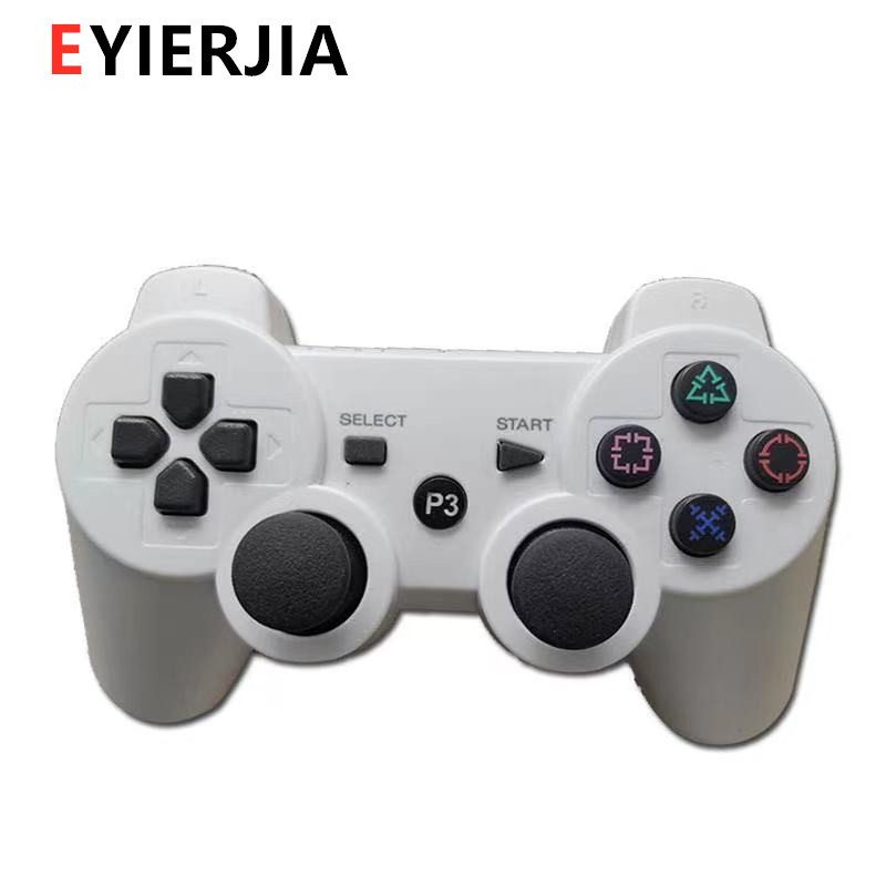 Mando de juego PS3 multicolor con botón universal de copo de nieve de doble vibración Bluetooth inalámbrico con mango P3 transfronterizo de fábrica