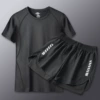 Black and Black two -piece set [Double -layer anti -embarrassment]
