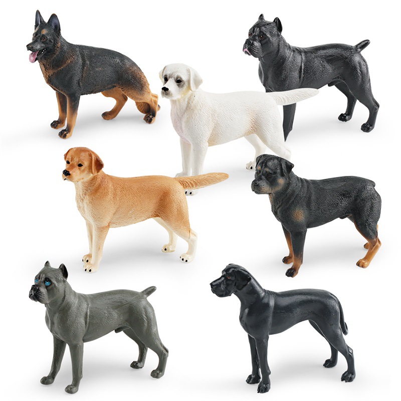 Perro Pastor de simulación transfronteriza Rowena perro Labrador Casero perro Gran danés mascota perro modelo animal