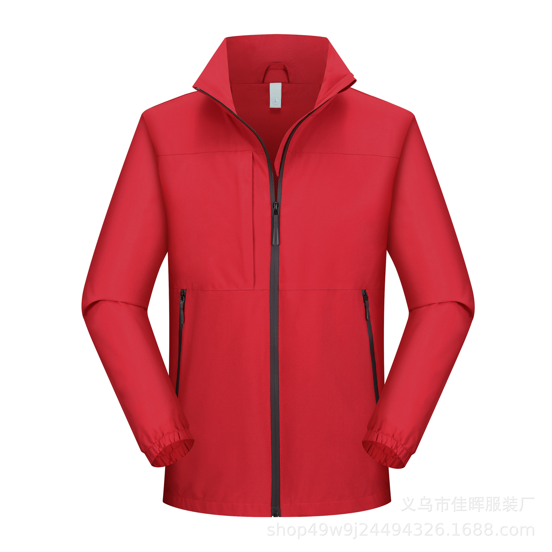 2024 nueva pareja transfronteriza moda juvenil vestir de asalto casual de negocios de cuello delgado chaqueta logotipo fijo