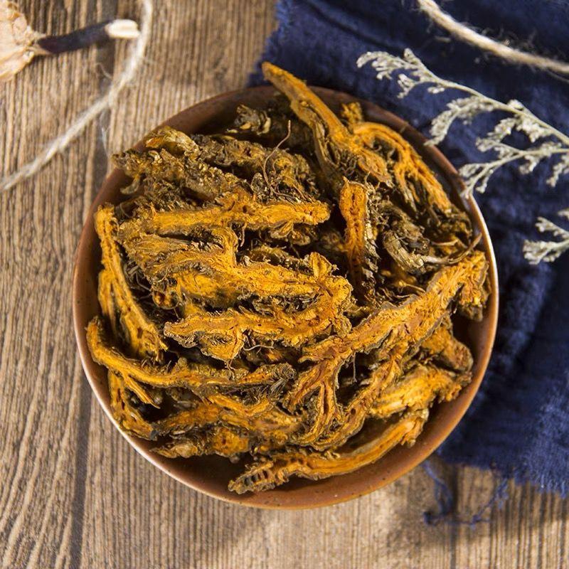 Huang Lian Coptis Root Slices 500g Dried Chinese Herbal Tea Ingredient Natural Sun Dried specifications