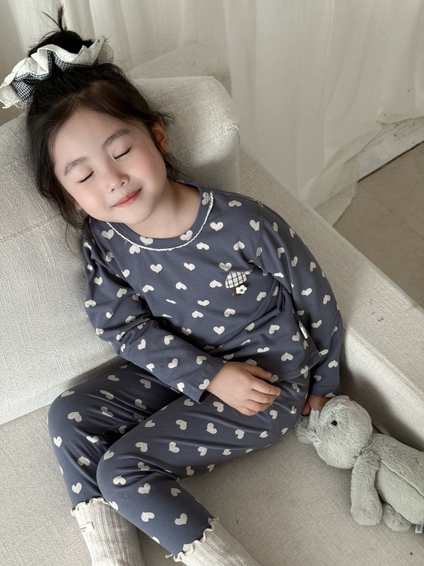 儿童家居服套装2025秋季新款女童睡衣两件套宝宝秋装卡通居家套装|undefined