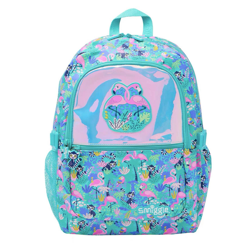 Smiggle grande kt Stitch mochila de gran capacidad de descompresión de doble hombro de dibujos animados