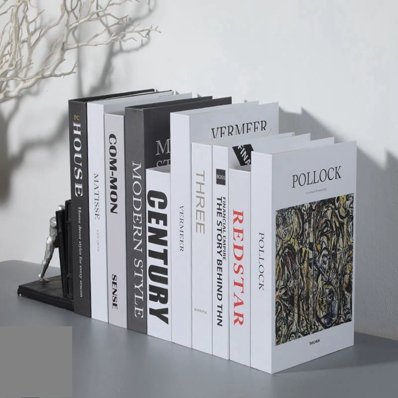 Современные искусственные книги, поддельные книги, реквизитные книги, декоративные книги, индивидуальные креативные украшения, украшения для фотографий, печать книг и индивидуальные заказы