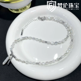 天然珍珠项饰;天然珍珠耳饰;珍珠首饰套装