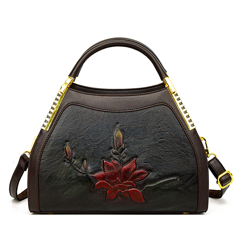 Bolsa de viaje de hombro de moda de gran capacidad para mujeres 2024 nuevo bolso de mano alta sensación de mama mochila