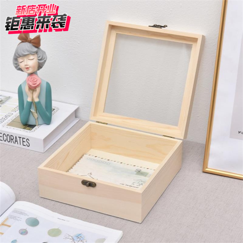 创意婚礼结婚伴手礼木盒喜糖盒亚克力透明展示盒节日礼盒批发零售