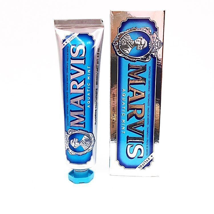 イタリア輸入 Mars 大人用ミント風味歯磨き粉 85ml フレッシュブレス シルバー歯磨き粉 ギフトボックス|undefined