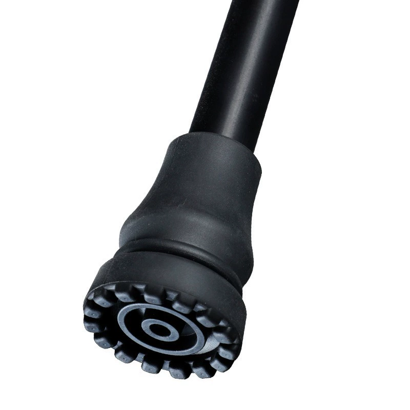 Черная подушка для ног костыля, аксессуары для ручки альпиниста, нескользящая подушка для ног костыля