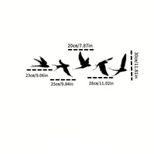 跨境亚马逊金属鸟类家居装饰黑色铁艺挂钩壁饰一件代发