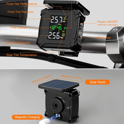 Tire pressure monitoring system Monitor, Motorcycle Tire