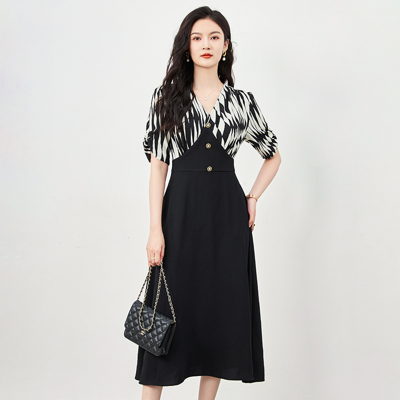 Đầm maxi nữ thắt eo mùa hè kiểu mới — 2419406 - Hạnh phúc chi tiết 5