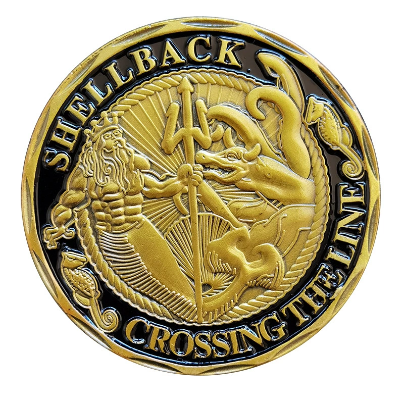 Naval Sailor Memorial Medal Graduation Commemorative Employment and Operation Ceremony for Badge Competition Awards