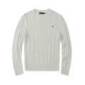 Sweater round neck white black label
