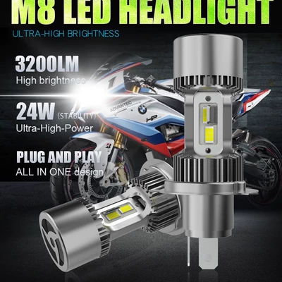 Popular Motorcycle Led Headlight M8 Motorcycle headlights, headlights