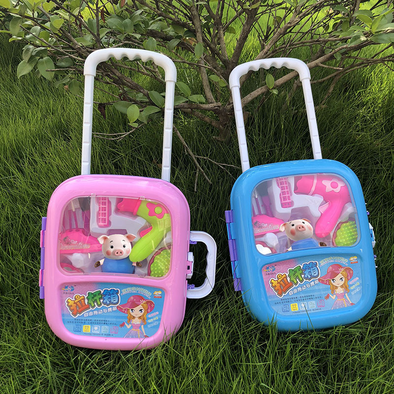 Cartoon suitcase, toy, 1 pieces