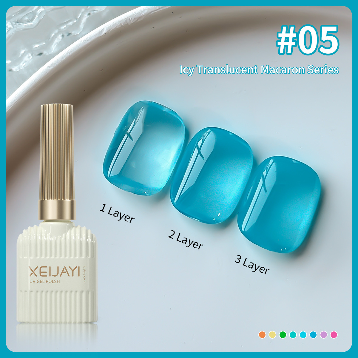 Ice Touka Dragon Armor Oil Gel 2025 nuevo juego de uñas verde de gelatina blanca popular