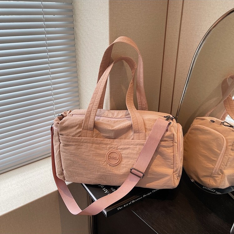 New cross-border large-capacity travel bag for short trips, business trips, luggage bag, portable lightweight gym bag