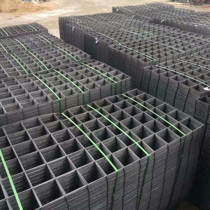 Sitio de construcción de rejilla de refuerzo puente de cemento soldado rejilla de alambre galvanizado rejilla de alambre de acero