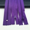 Dark purple*3 zipper 20cm