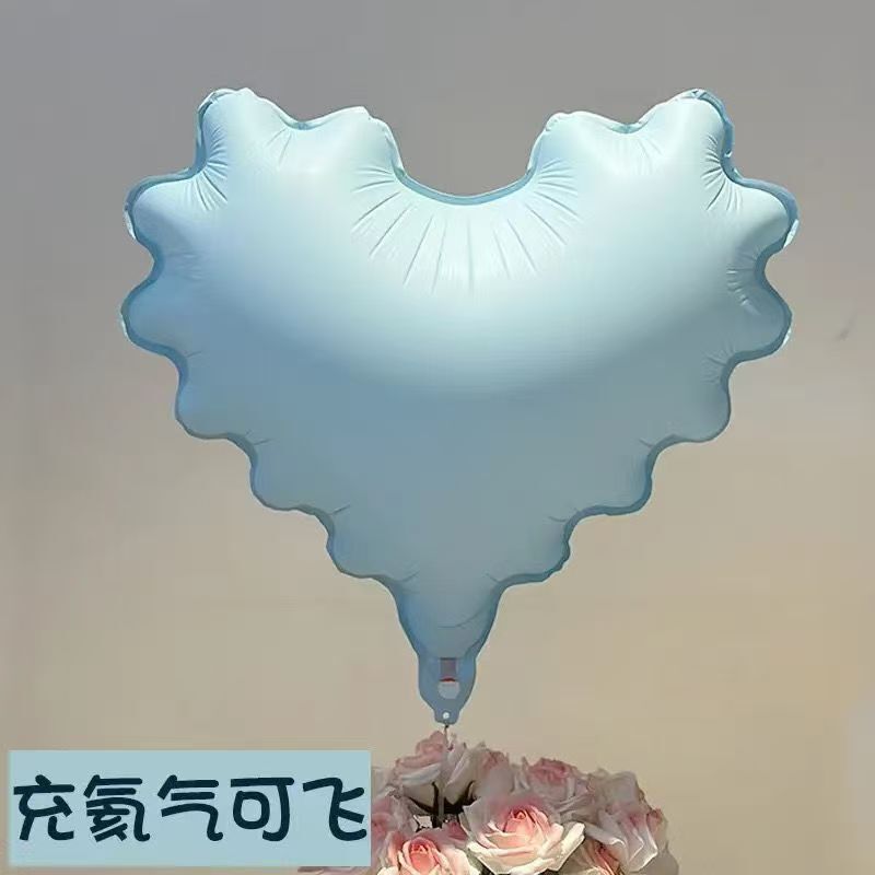 网红2025小红书跨年气球波浪爱心气球新年可手写文案摆摊放飞气球|undefined